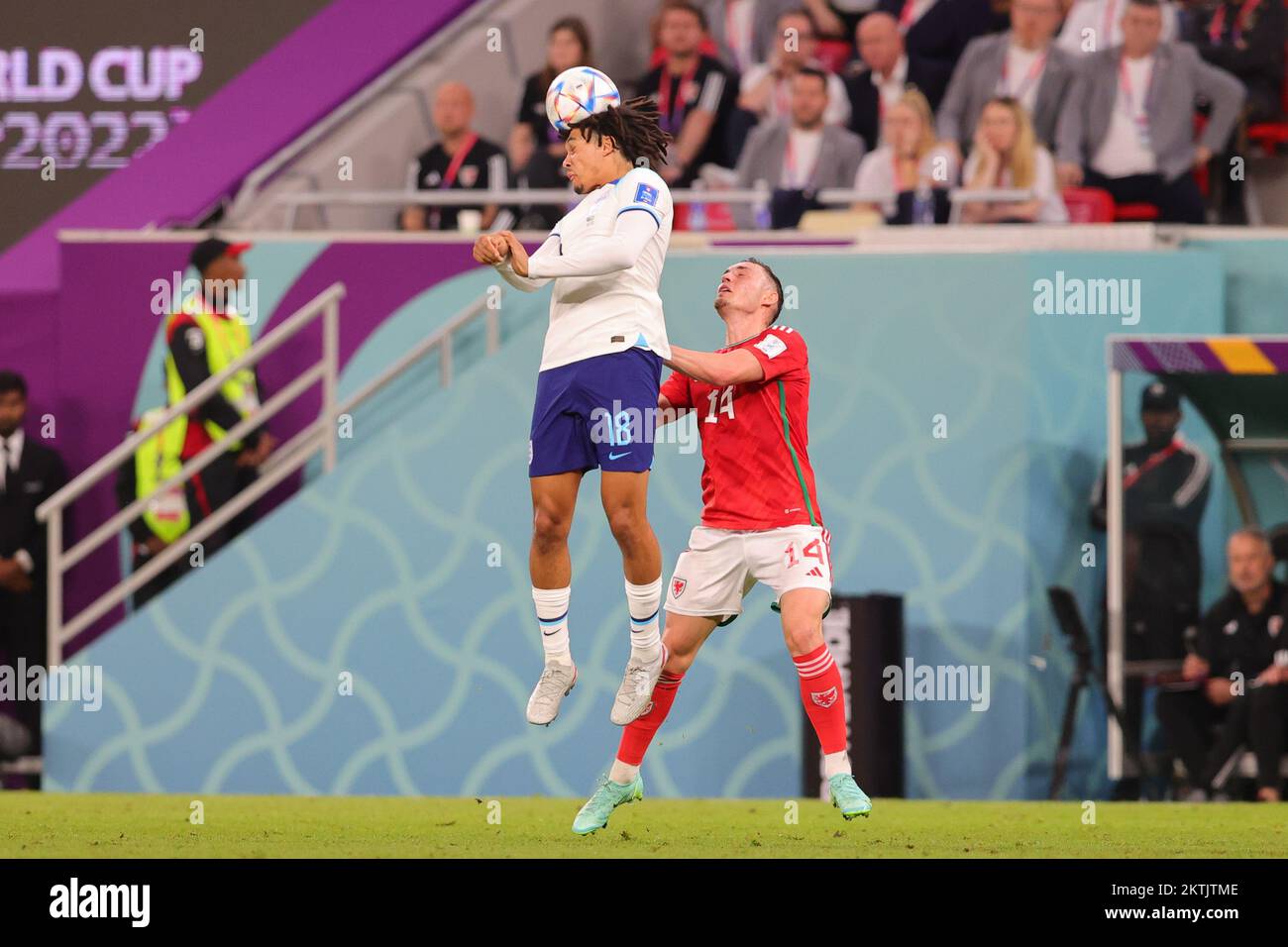 Ar Rayyan, Qatar. 29th Nov, 2022. Trent Alexander-Arnold of England ...