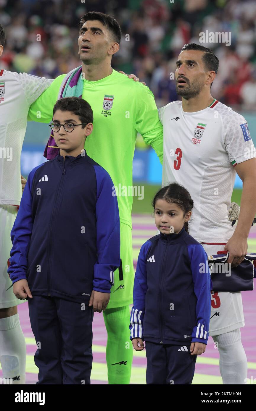 29th Nov 2022 Football World Cup 2022 Qatar IR Iran USA at AL THUMAMA STADIUM. IR IRAN 0