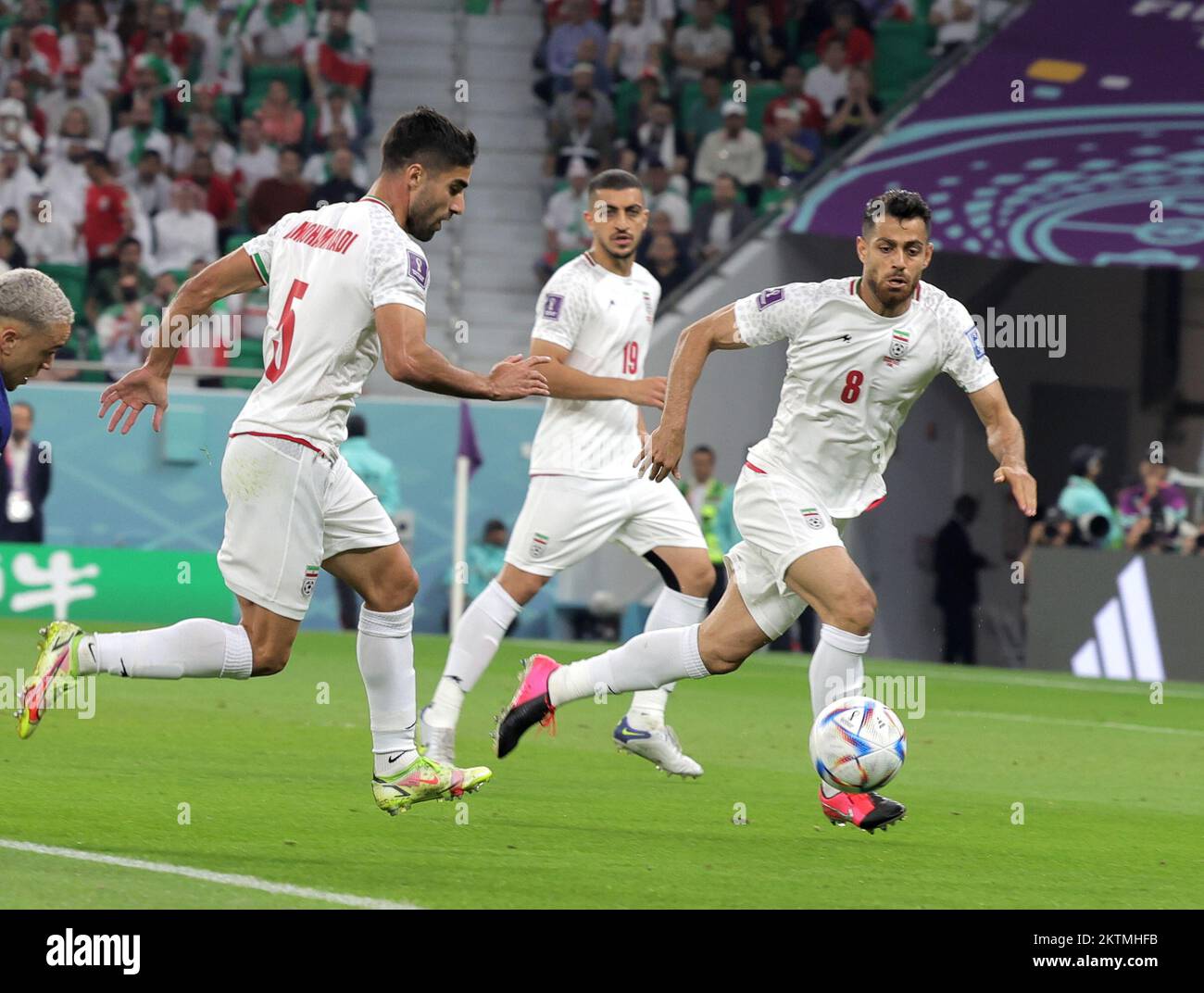 29th Nov 2022 Football World Cup 2022 Qatar IR Iran USA at AL THUMAMA STADIUM. IR IRAN 0
