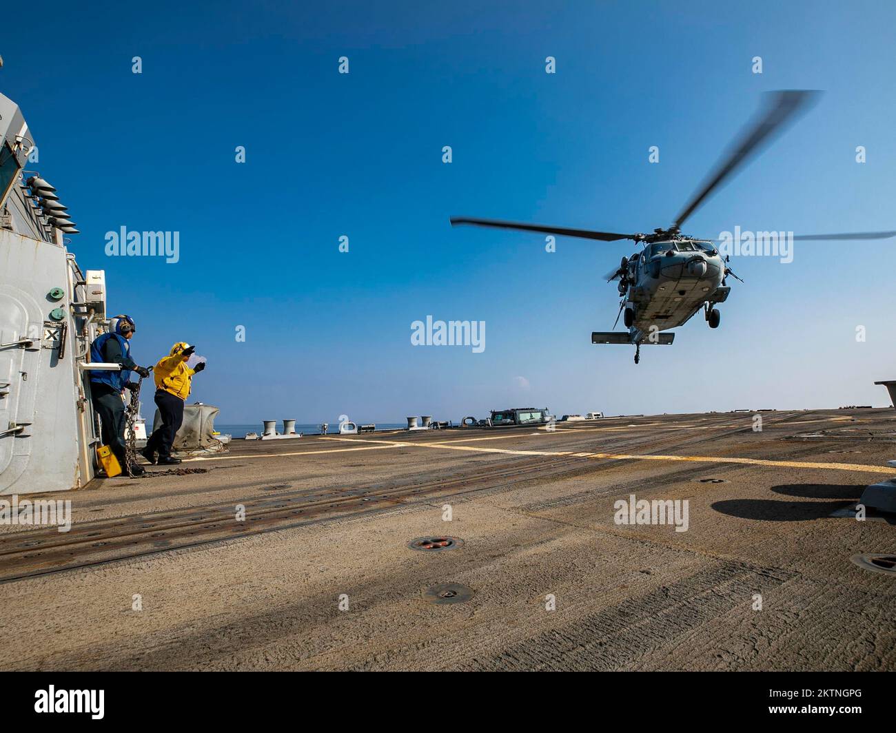 221123-N-UL352-1052 ARABIAN GULF (Nov. 23, 2022) Boatswain’s Mate 2nd ...