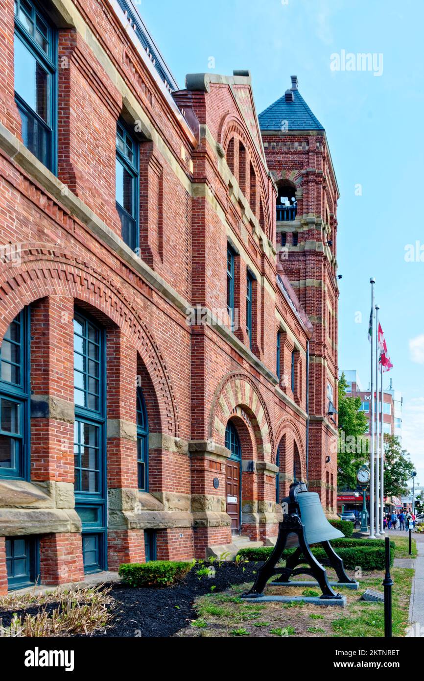 Old Bell at Charlottetown City Hall Stock Photo Alamy