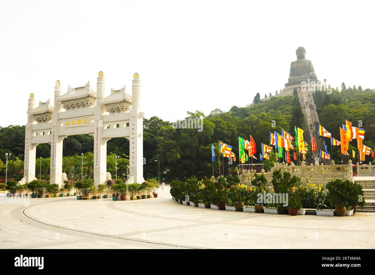Giant bronze Buddha statue in Hong Kong Stock Photo Alamy
