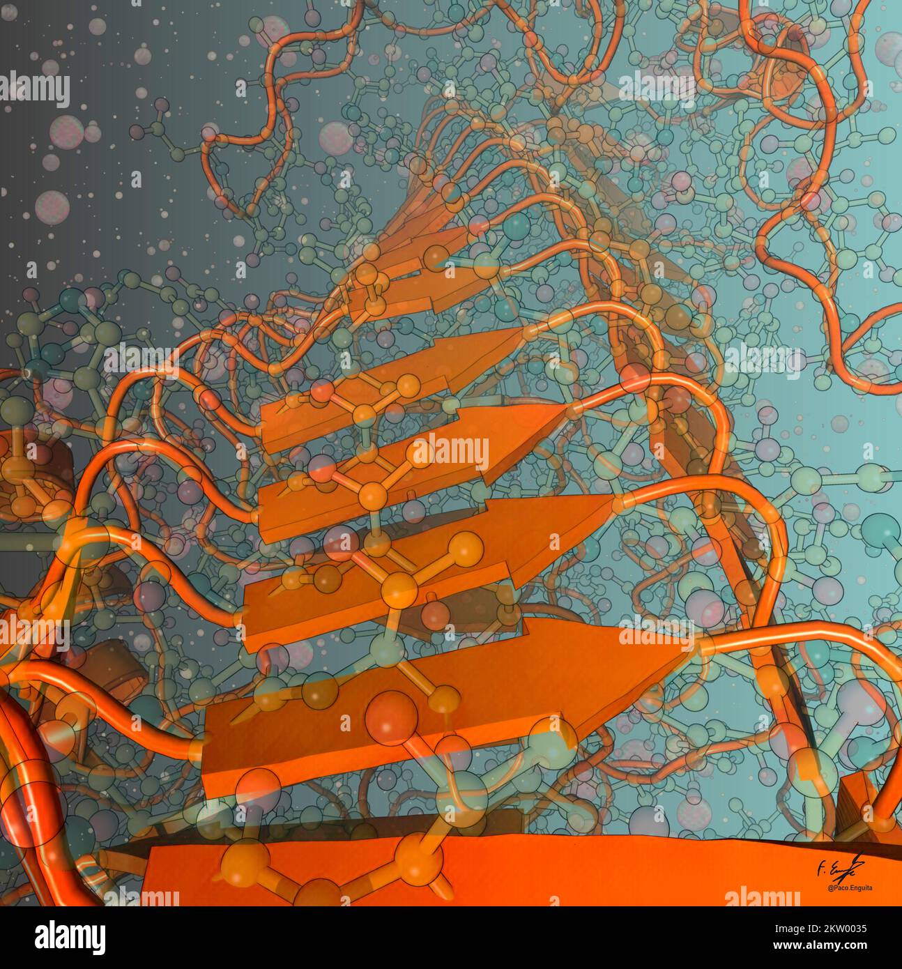 Milk digesting enzyme, illustration Stock Photo Alamy