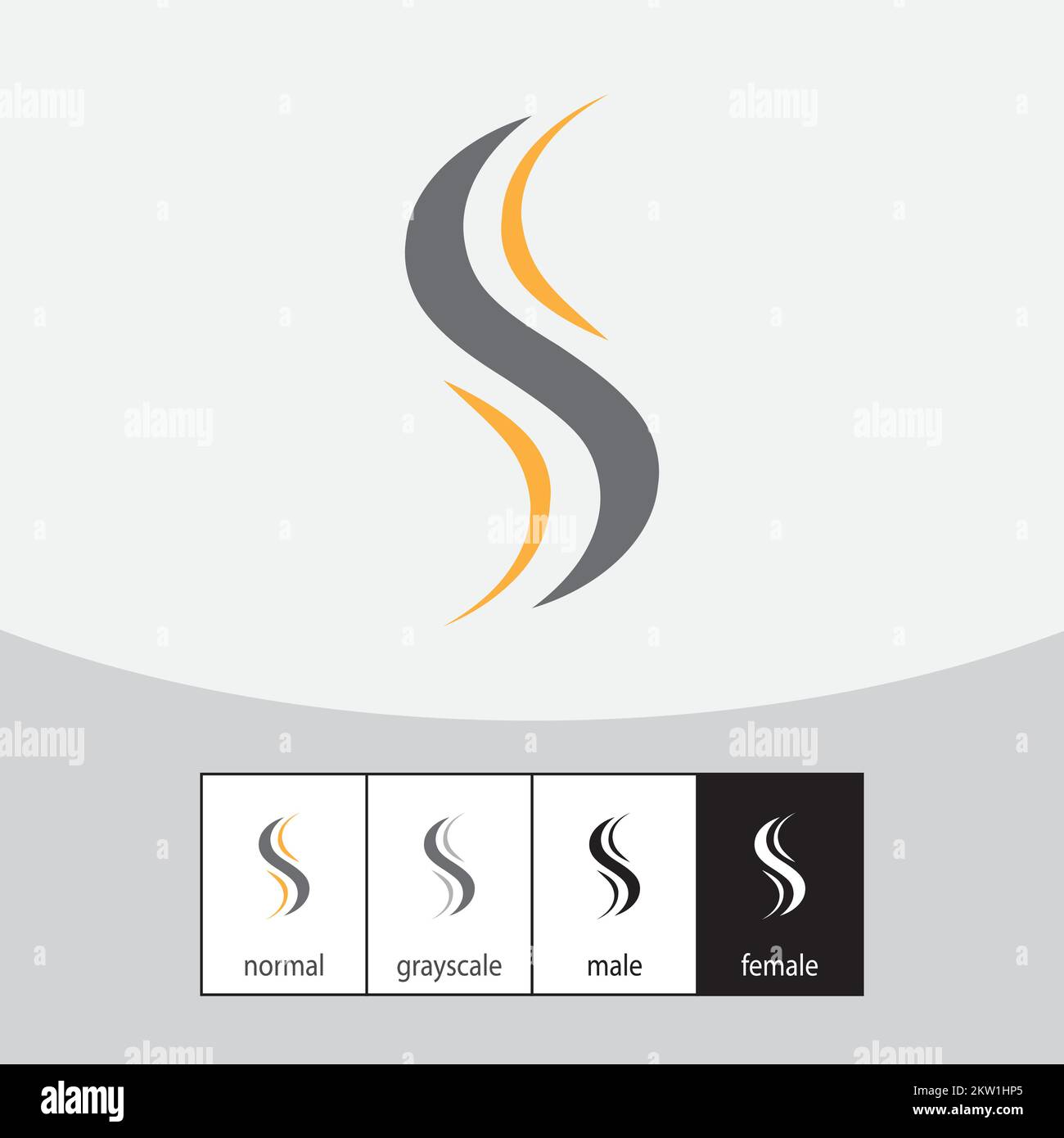 Letter S logo design vector. Vector illustration. Stock Vector