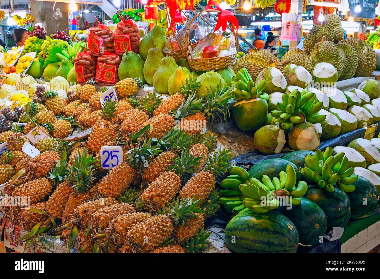 Banzaan fresh market hi-res stock photography and images - Alamy