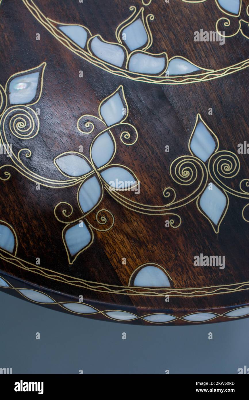 Ottoman art example of Mother of Pearl inlays Stock Photo - Alamy