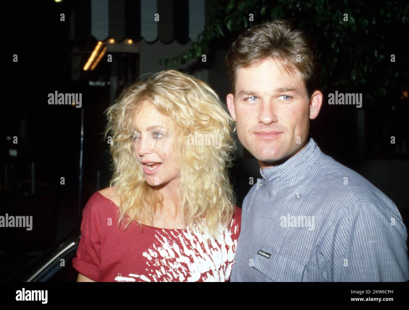 Goldie Hawn and Kurt Russell May 1983 Credit: Ralph Dominguez ...