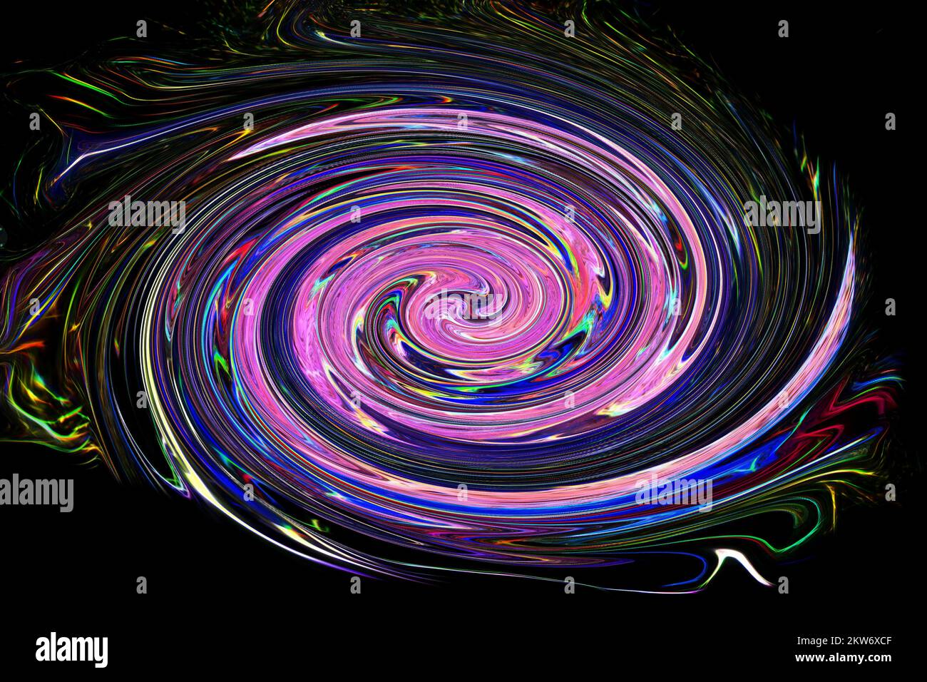 Abstract swirling purple multicolored background. Stock Photo