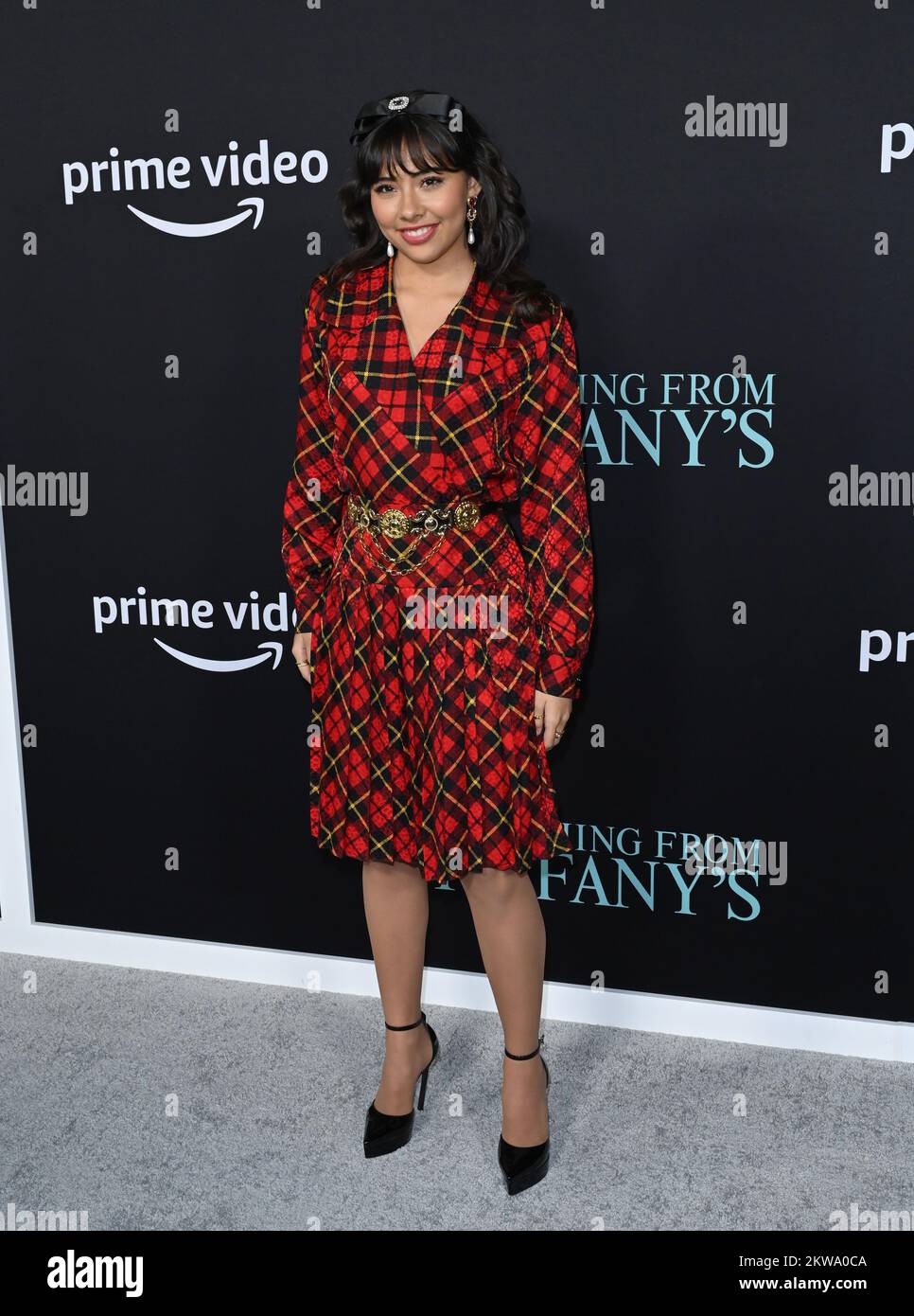 Los Angeles, USA. 29th Nov, 2022. Xochitl Gomez at the premiere for 'Something From Tiffany's' at the AMC Century City. Picture Credit: Paul Smith/Alamy Live News Stock Photo