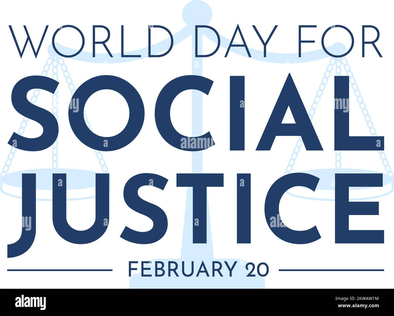 World Day of Social Justice on February 20 with Scales or Hammer for a ...
