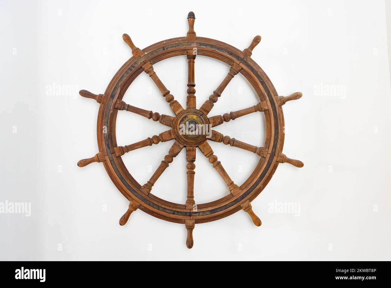 Old wooden ship rudder hi-res stock photography and images