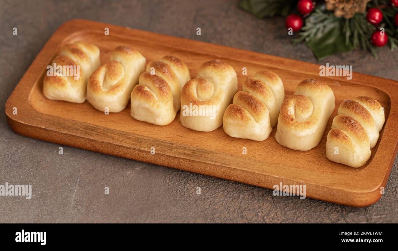 Figuritas de mazapan , Spanish xmas marzipan sweet with christmas