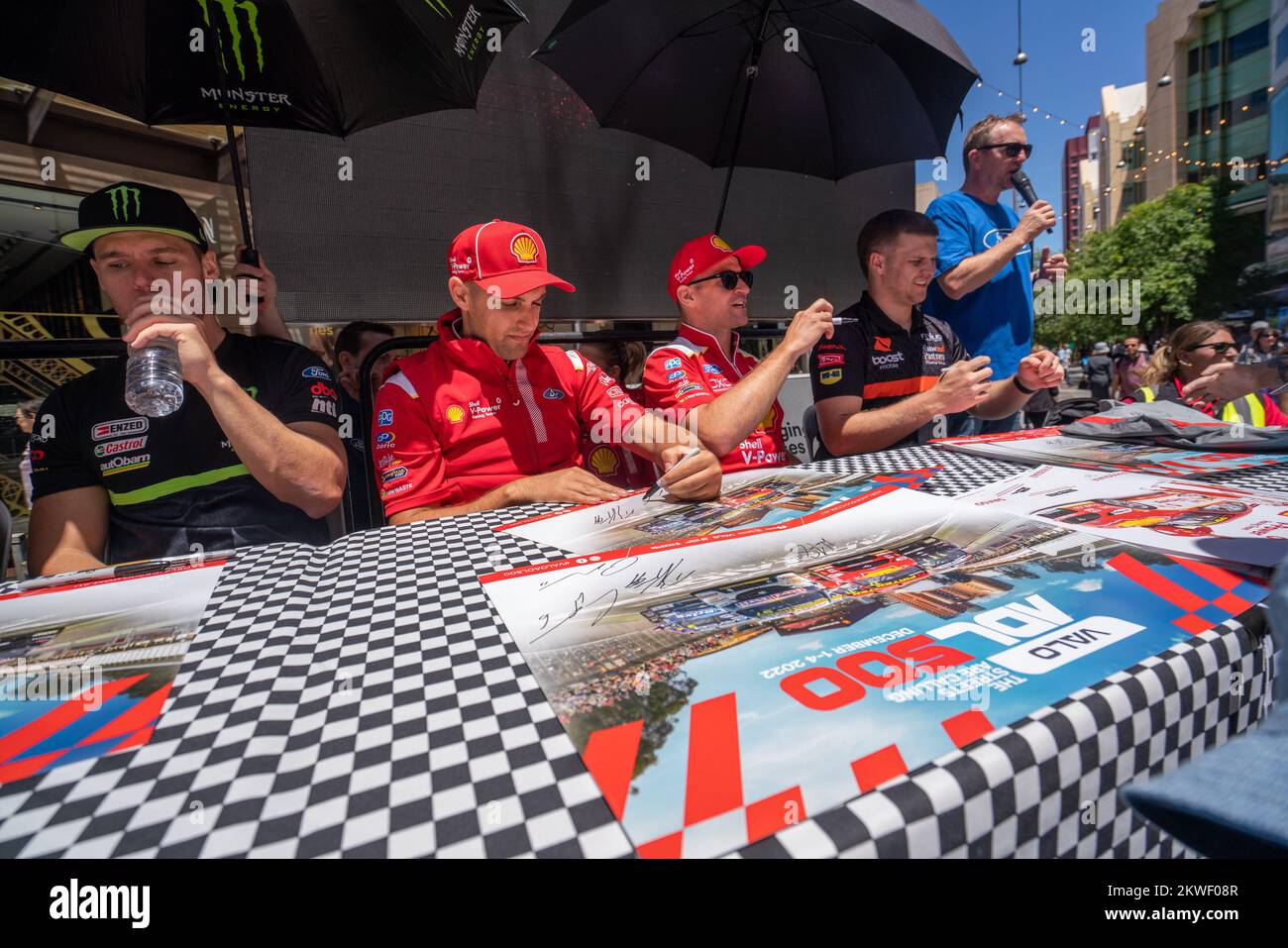 Adelaide, Australia. 30 November 2022. . A signing session by racing