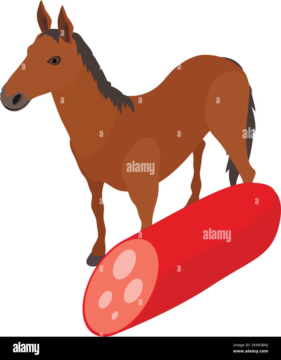 Salchichon Stock Vector Images - Alamy