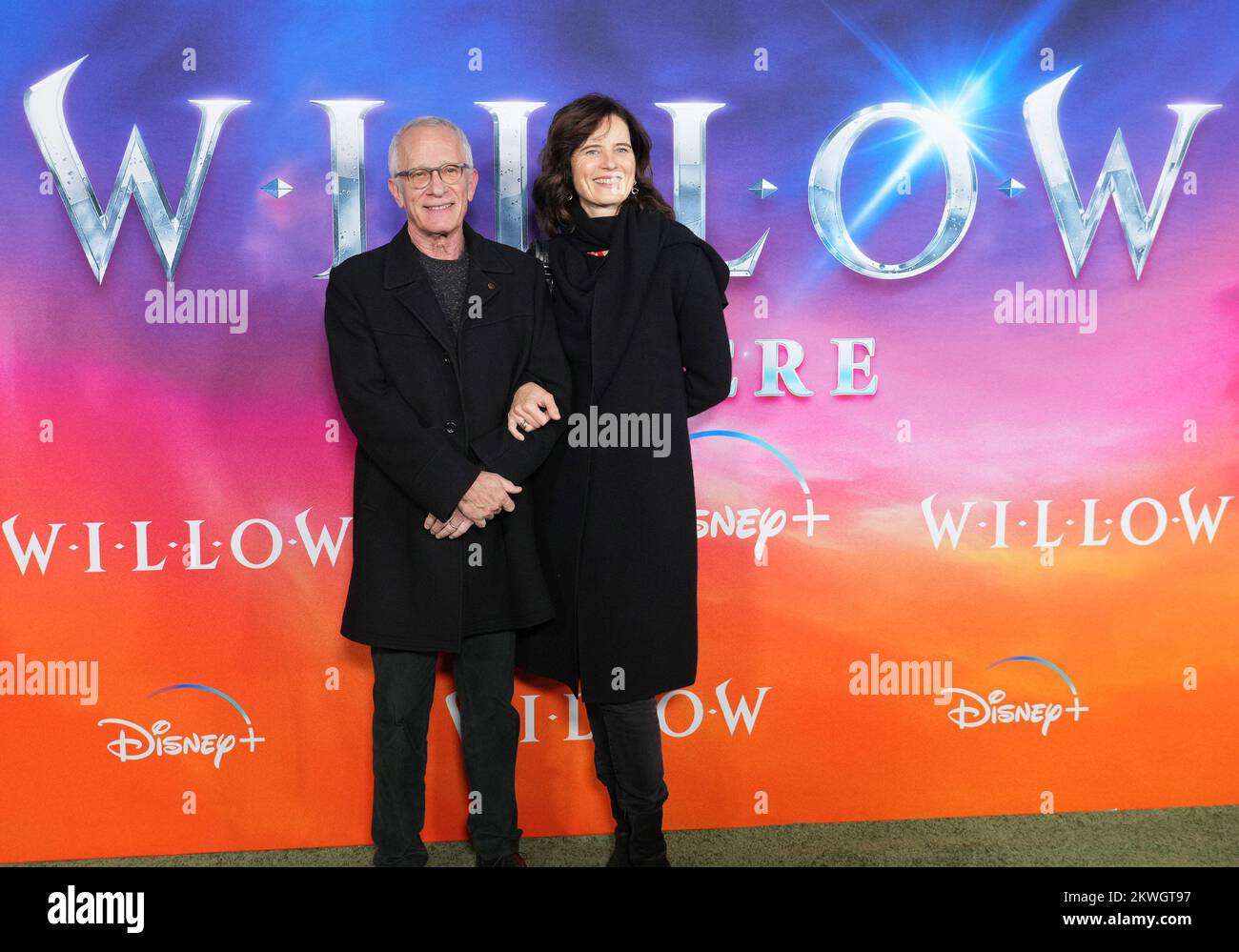 Los Angeles, USA. 29th Nov, 2022. (LR) James Newton Howard and Sophie