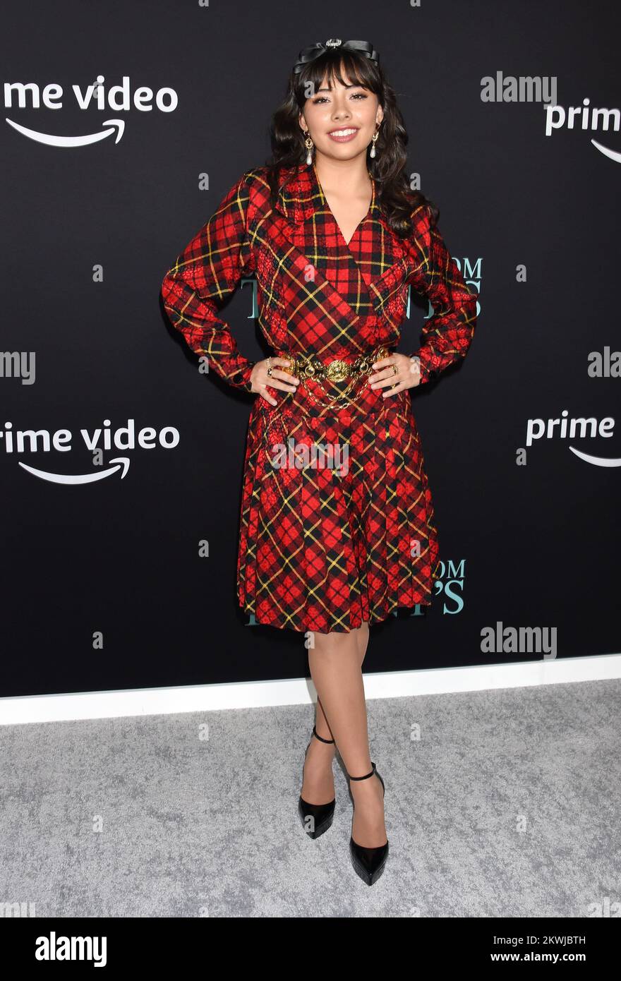 Los Angeles, US, 29/11/2022, Xochitl Gomez arriving at "Something From