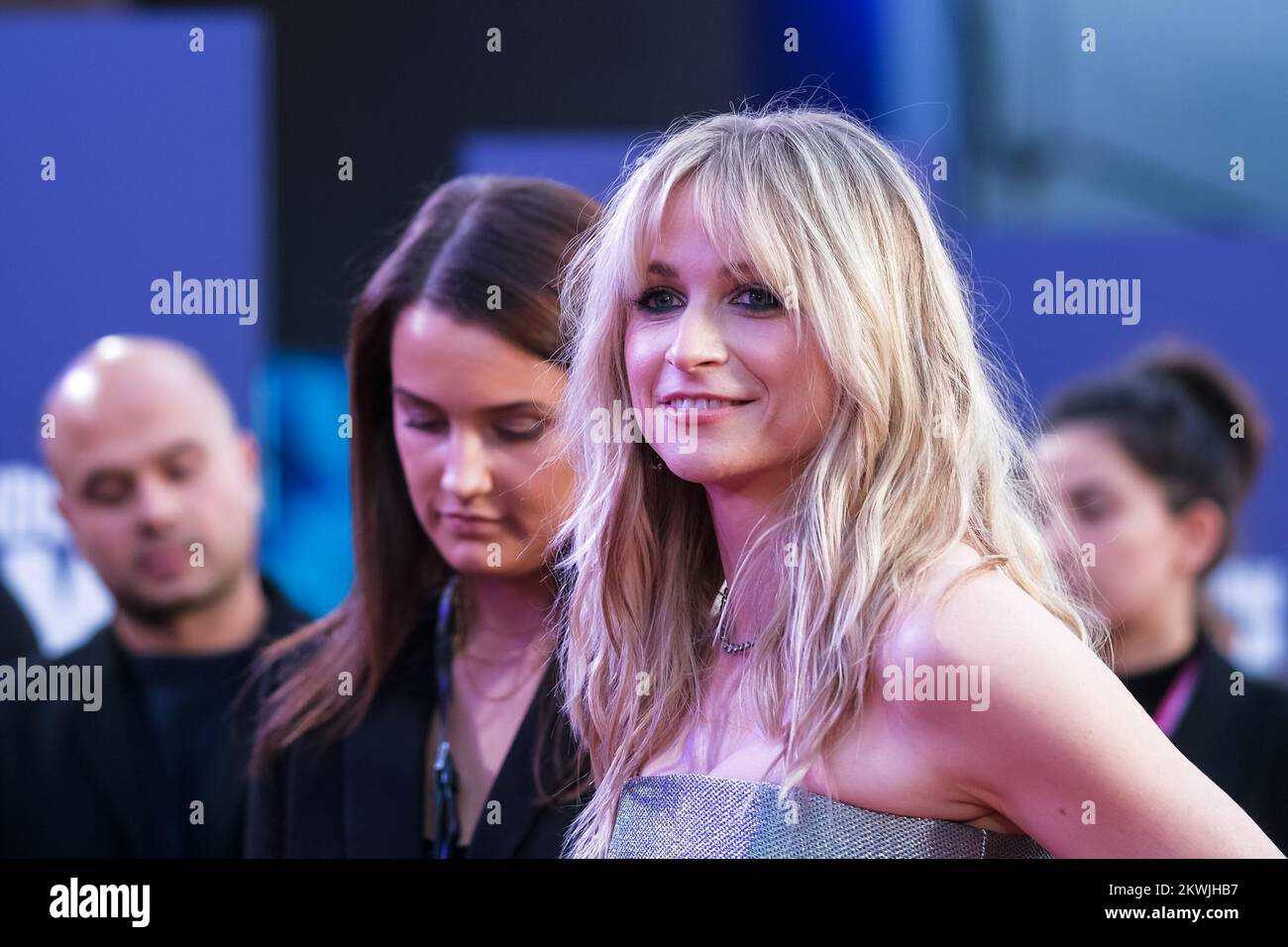 Florence Pugh and Niamh Algar photographed during the Headline Gala