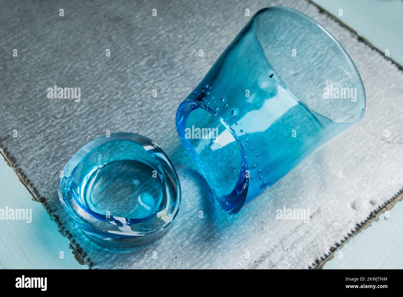 Broken glass made of recycled glass closeup Stock Photo Alamy Broken glass made of recycled glass closeup Stock Photo Alamy