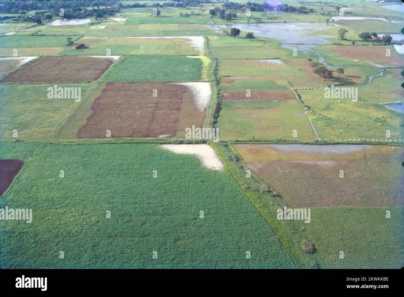 Arial view of agri fields hires stock photography and images Alamy