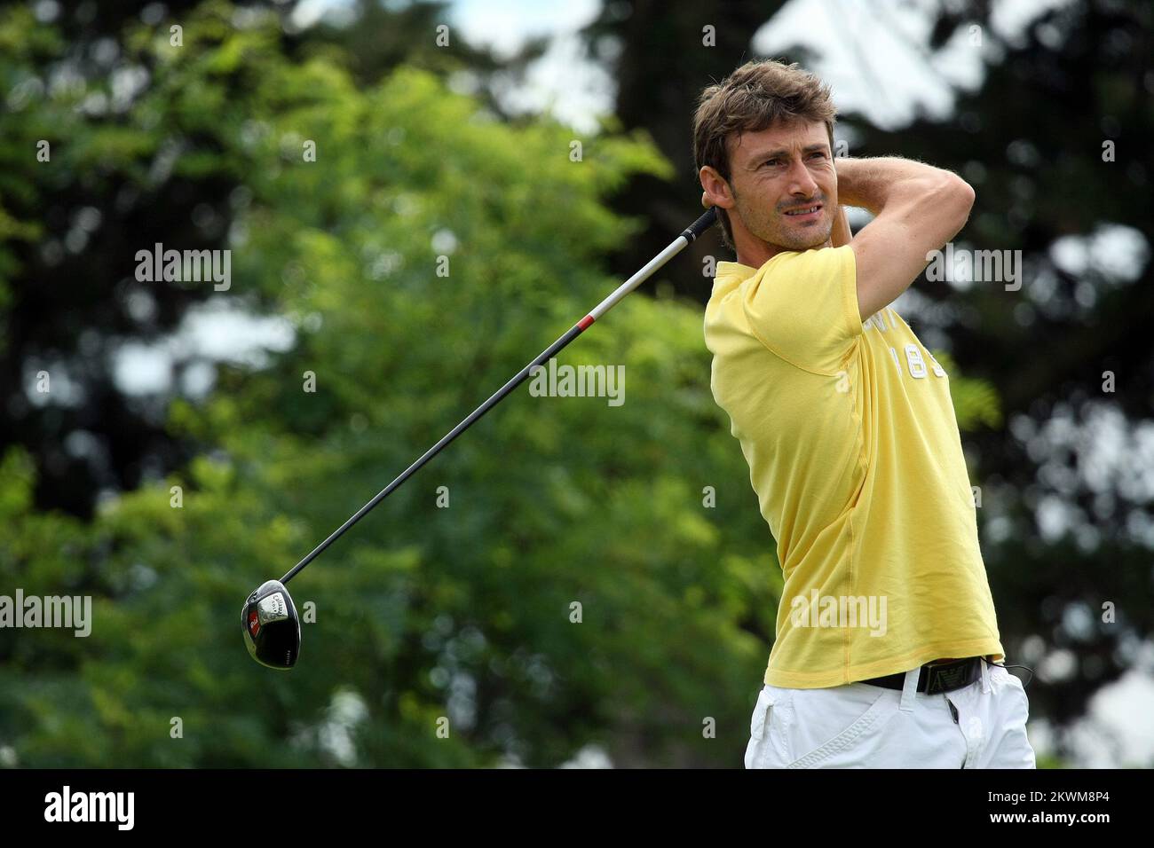 For the duration of the 22nd Studena Croatia Open Umag, ATP tour tennis  player Juan Carlos Ferrero played golf on the grounds of the Kempinski  Hotel Adriatic Stock Photo - Alamy