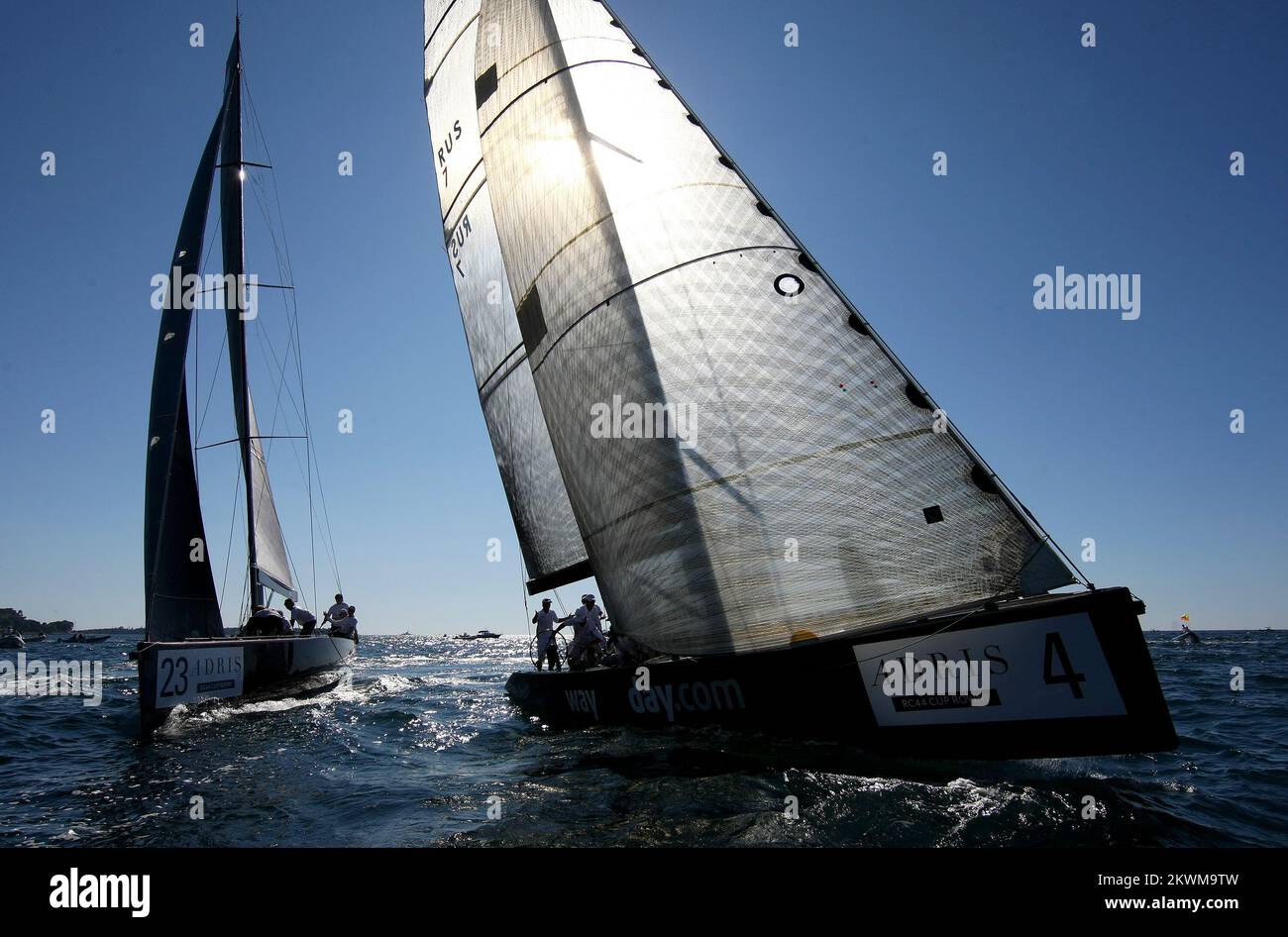 The 5th and last day of the prestigious sailing competition, Adris RC 44 cup, discipline Fleet