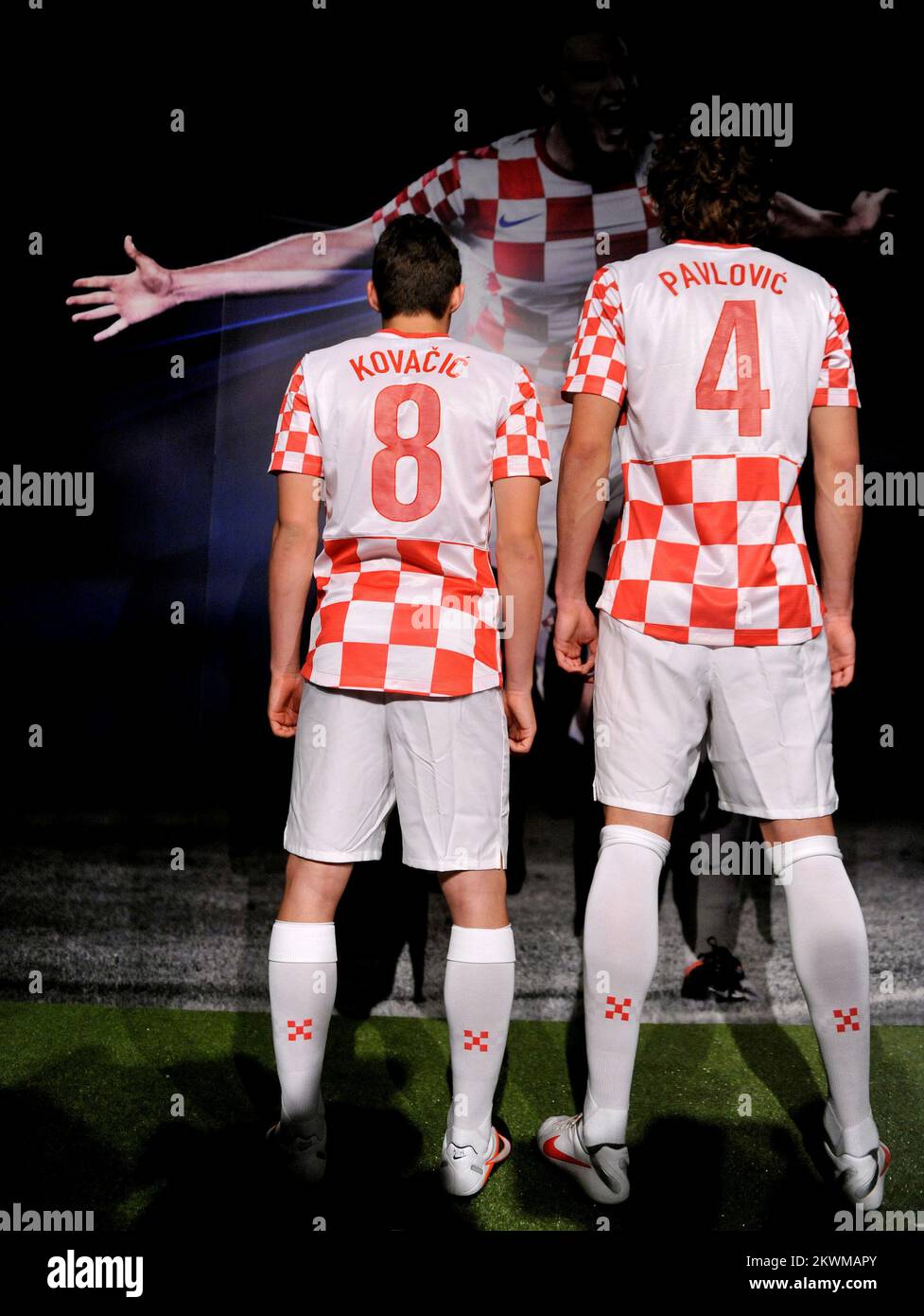 16.04.2012., Zagreb, Croatia Nike introduced new Croatian national football team jersey and