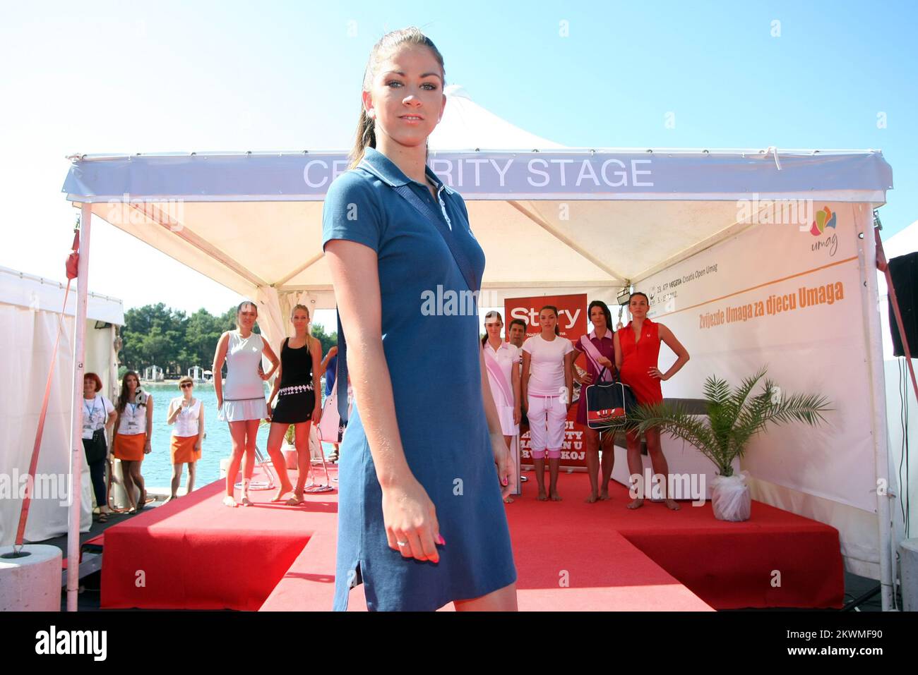 09.07.2012. Umag,Croatia 23. ATP Vegeta Croatia Open Umag. Fashion