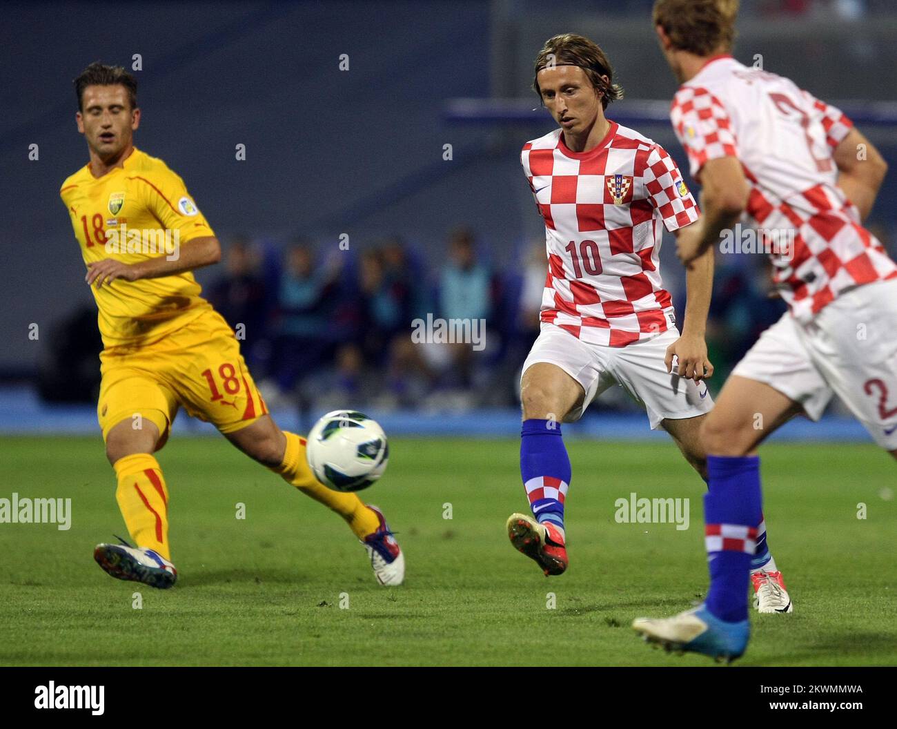 07.09.2012., Maksimir stadium, Zagreb, Croatia - 2014 FIFA World Cup ...