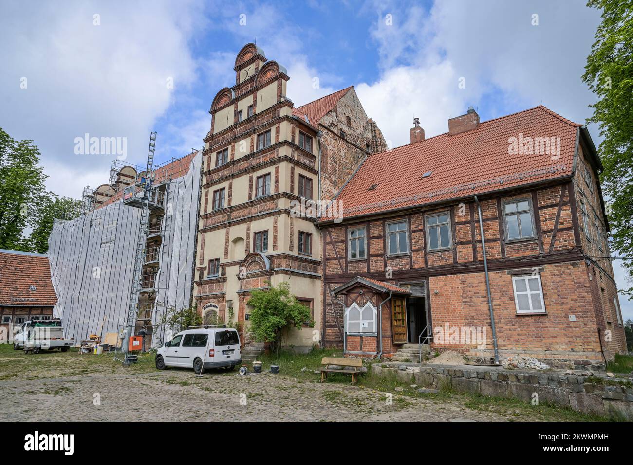 Schloss Gadebusch, Mecklenburg-Vorpommern, Deutschland Stock Photo