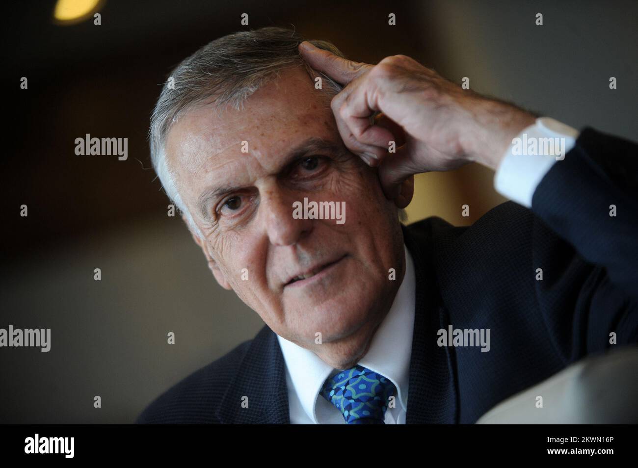 17.04.2013., Zagreb, Croatia Dan Shechtman is the Philip Tobias