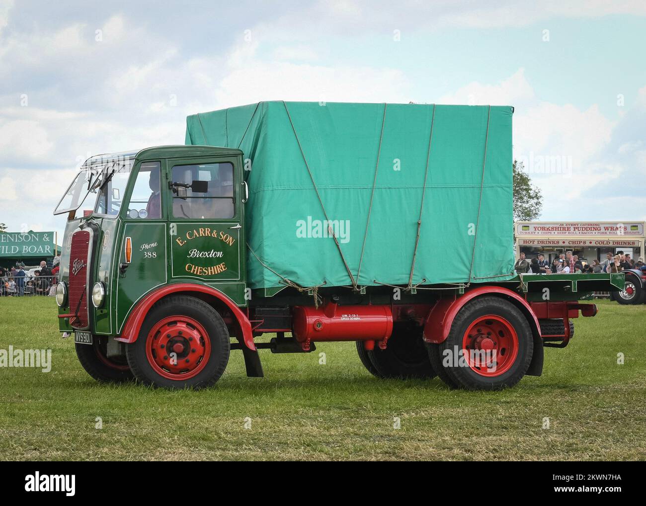 Commercial Vehicles at Smallwood Rally Stock Photo Alamy