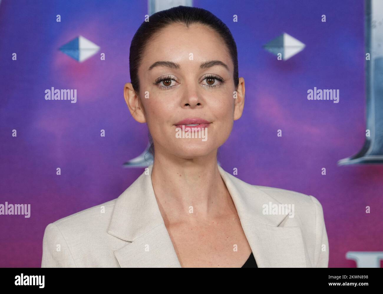 Los Angeles, USA. 29th Nov, 2022. Nora Zehetner arrives at the WILLOW Series Premiere held at the Regency Village Theater in Westwood, CA on Tuesday, ?November 29, 2022. (Photo By Sthanlee B. Mirador/Sipa USA) Credit: Sipa USA/Alamy Live News Stock Photo