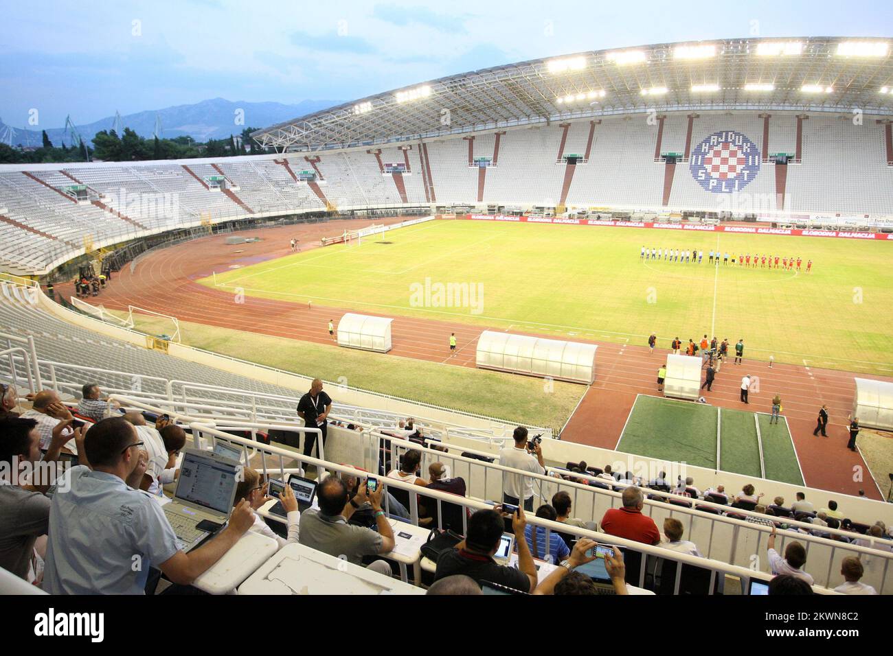 Zagreb Croatia Emblem Hajduk Split Croatian Stock Photo 514411594