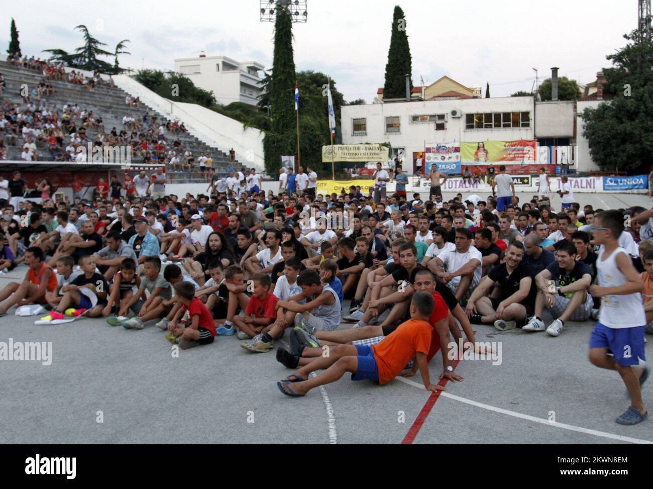 Poljud  Hnk hajduk split, Euro, Tennis court