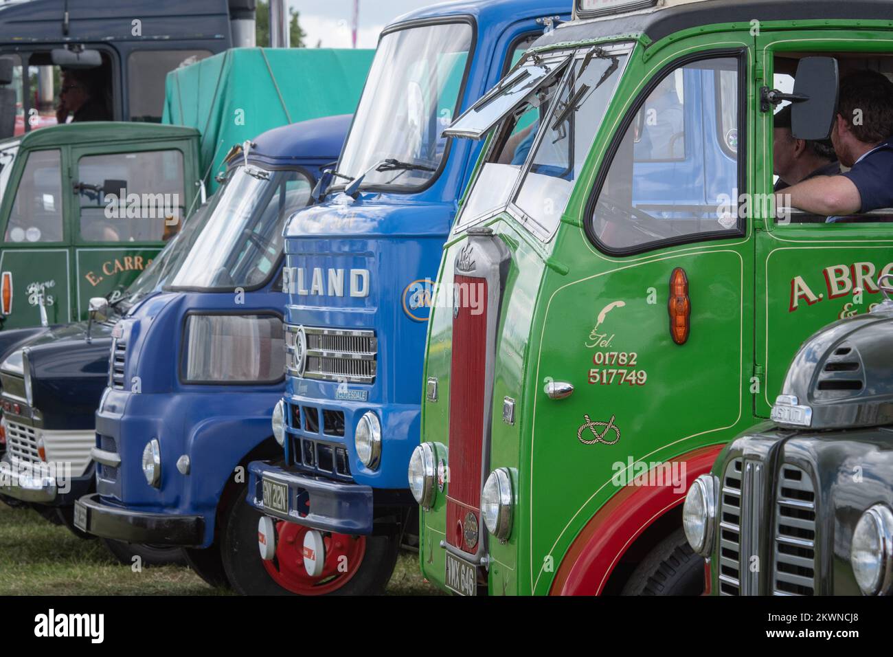 commercial-vehicles-at-smallwood-rally-stock-photo-alamy