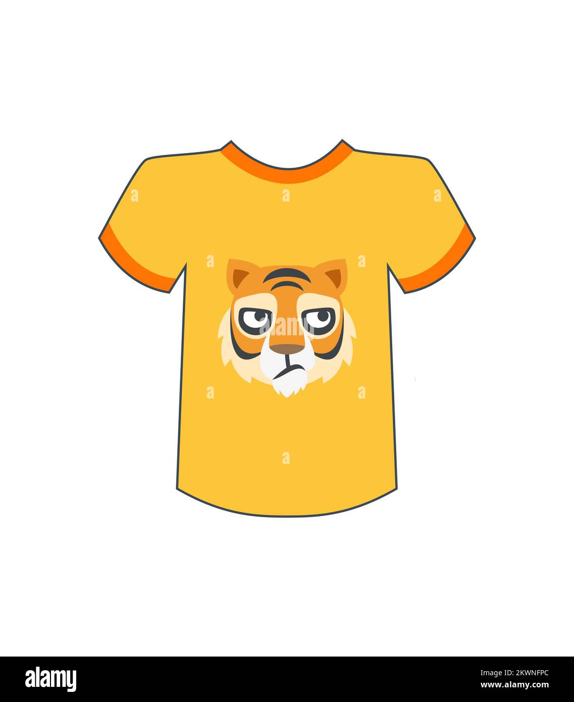 t shirt design with character Stock Vector