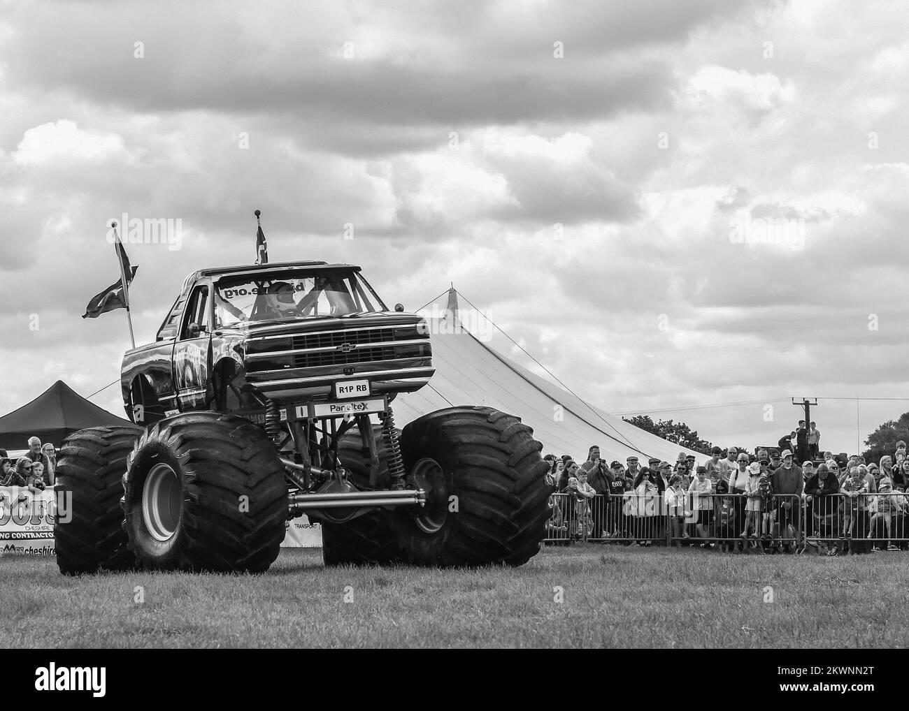 Monster truck Black and White Stock Photos & Images - Alamy