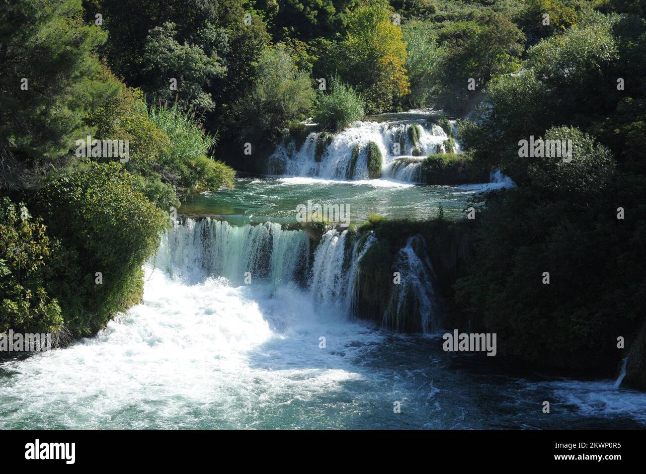 03.10.2013., Skradin - National park Krka attracts many local and foreign visitors with its waterfalls and this year is the most successful. There were 850.000 visitors more than last year. Photo: Hrvoje Jelavic/PIXSELL Stock Photo