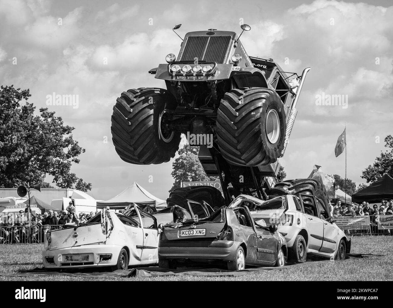 Big Pete Monster Trucks Stock Photo Alamy