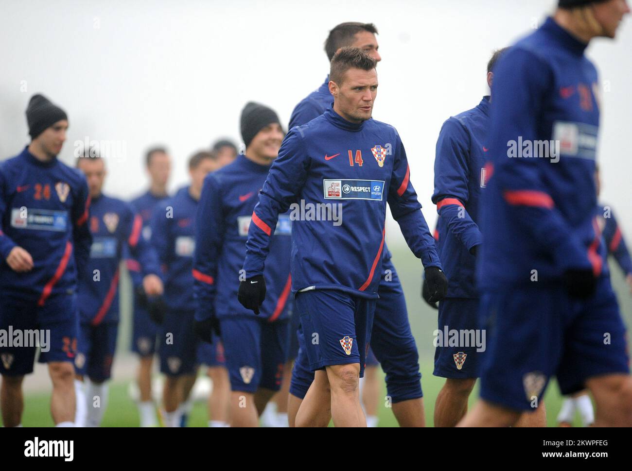 13.11.2013., Velika Gorica, Croatia - Training of Croatian football