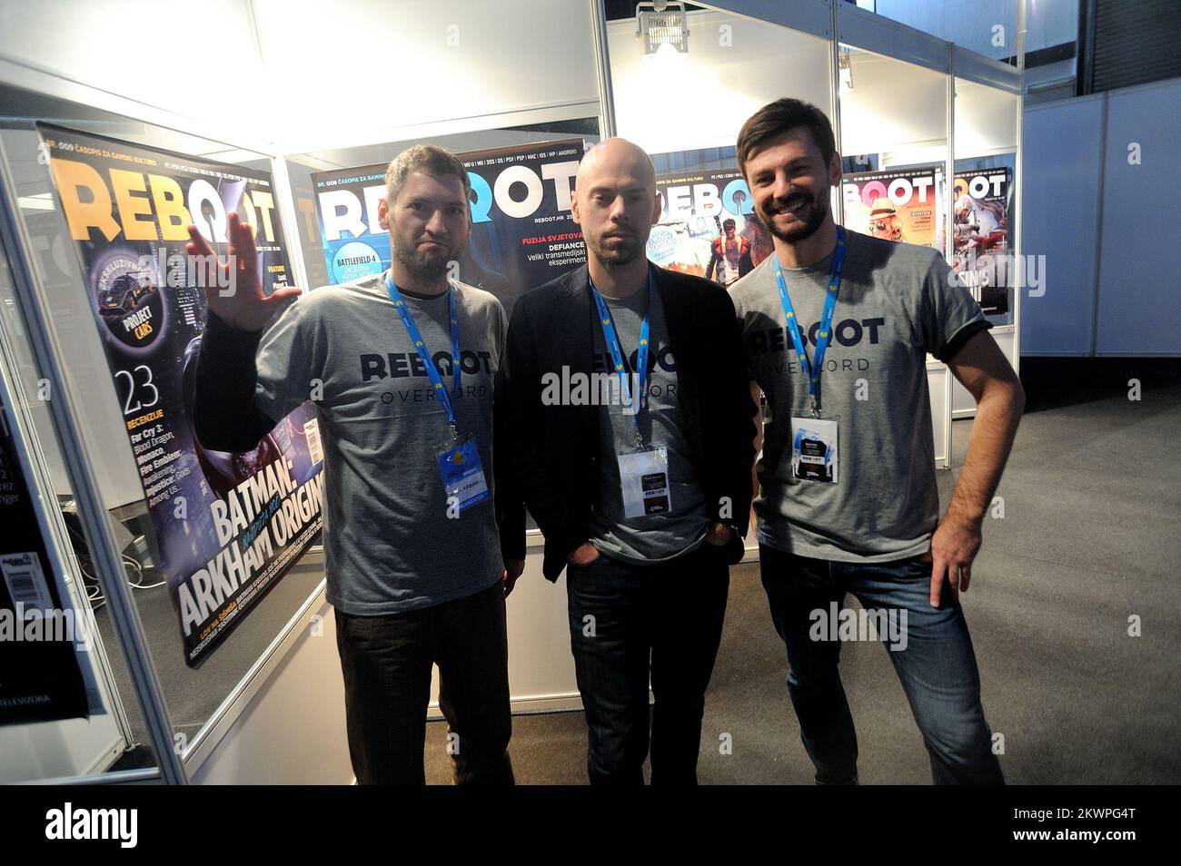 13.11.2013., Zagreb, Croatia Reboot InfoGamer video and board games