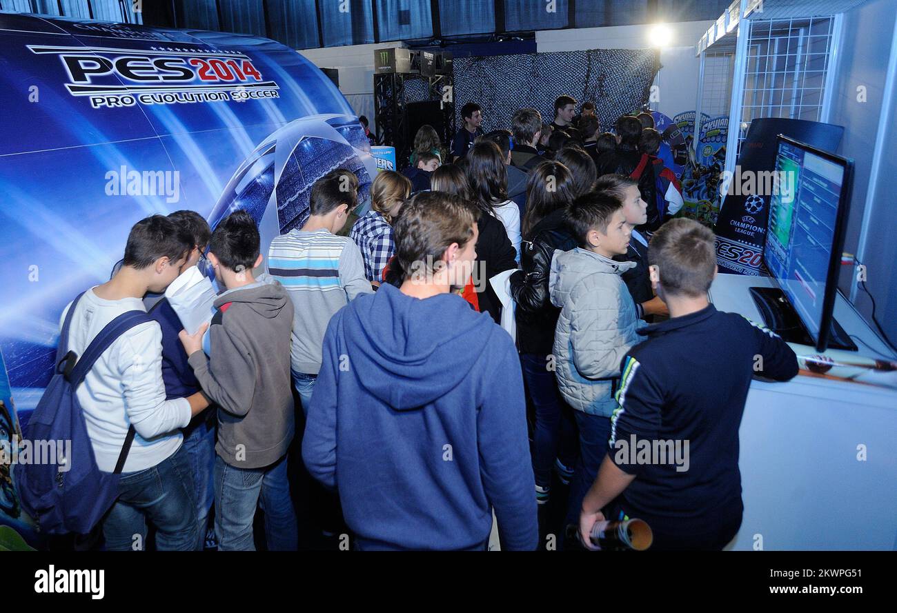 13.11.2013., Zagreb, Croatia - Reboot InfoGamer video and board games