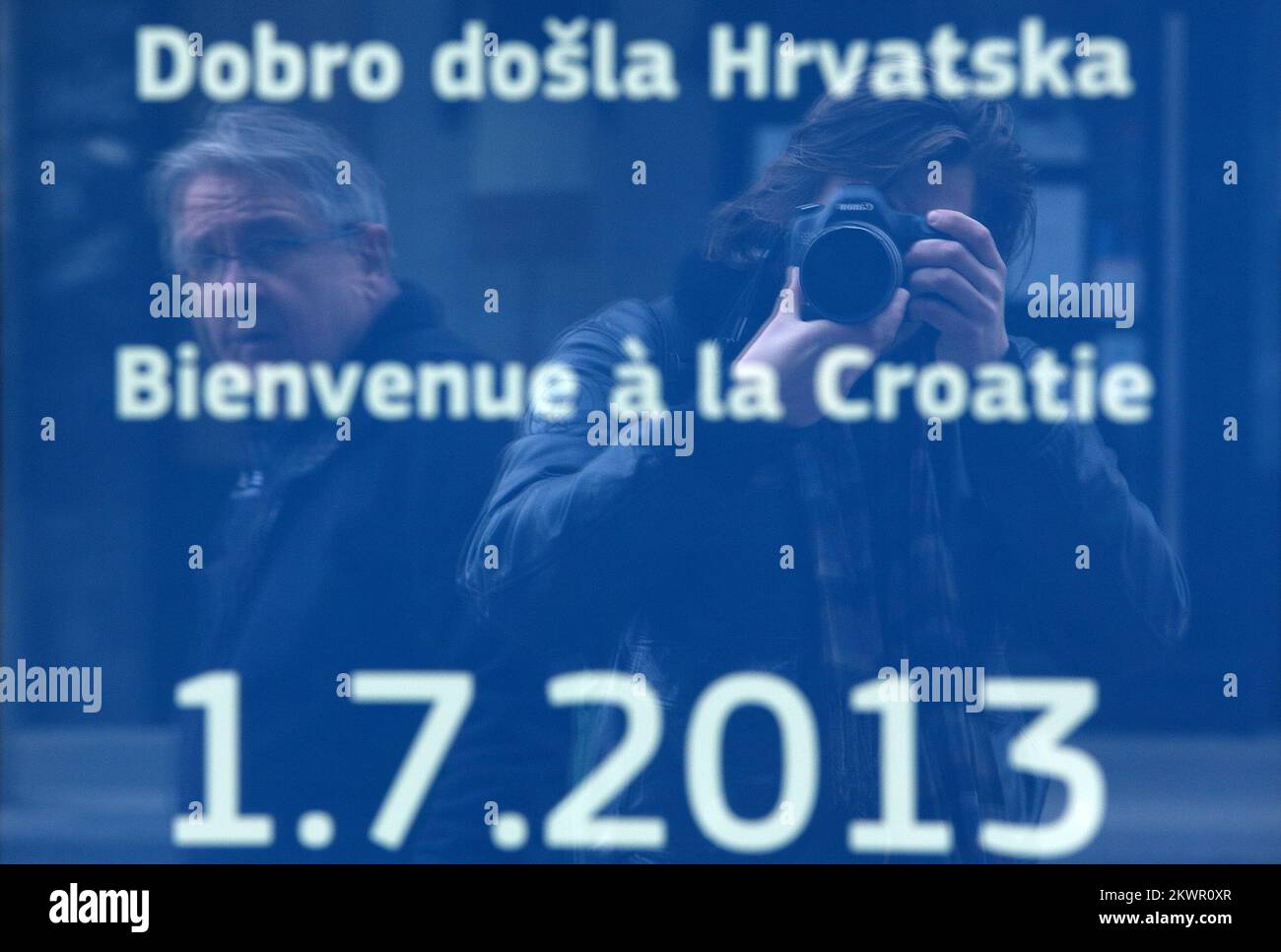 15.01.2014., Zagreb, Croatia - On this day 22 years ago members of the EU will recognize the independence of the Republic of Croatian. Photo: Anto Magzan/PIXSELL Stock Photo