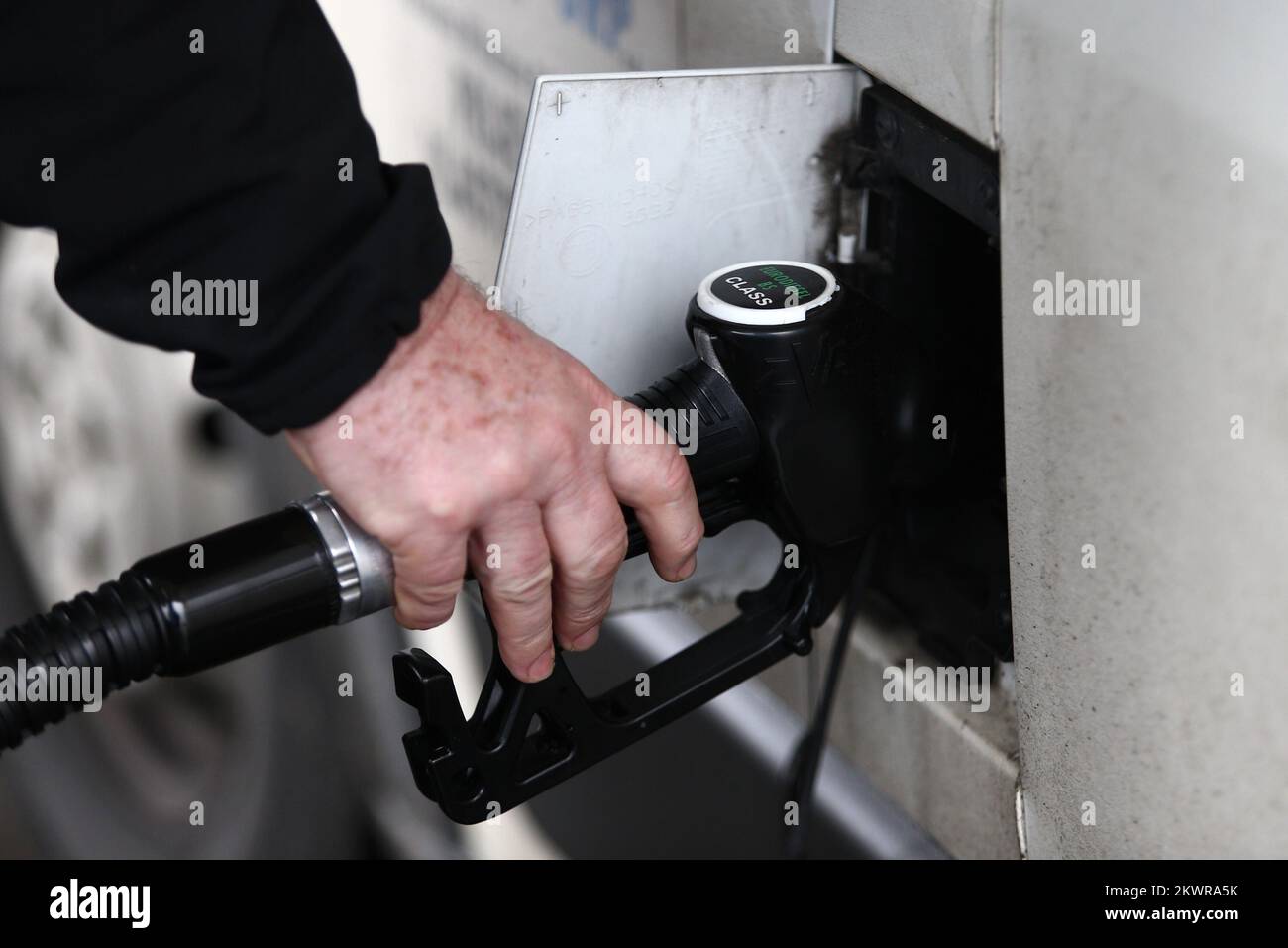 20 02 2014 Zagreb Croatia For The First Time In Croatia Gas 
