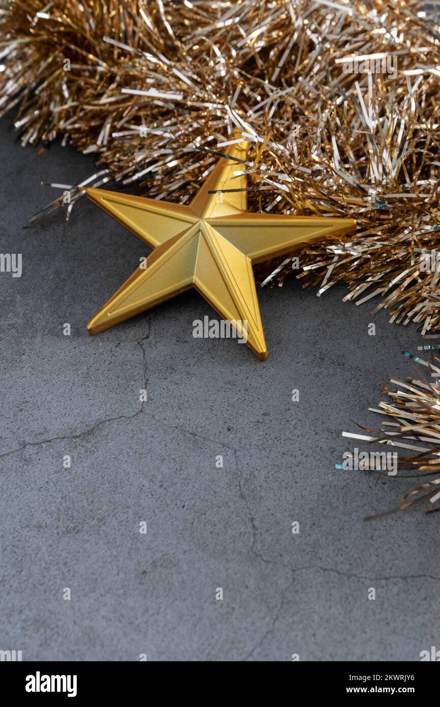 Christmas background for banner with a star Stock Photo - Alamy