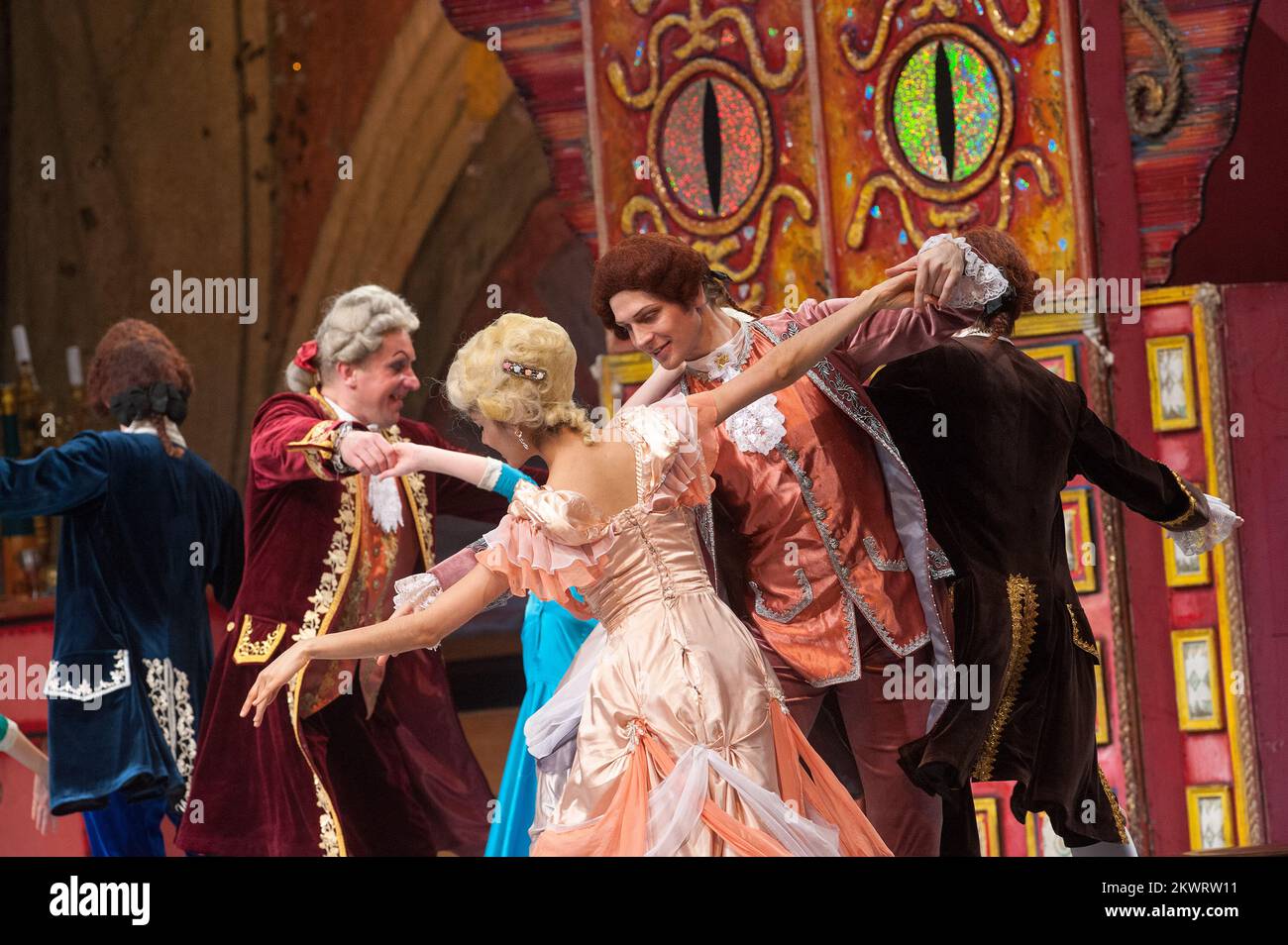 01.12.2014., Zagreb, Croatia Ballet ensemble of Russian Ballet and