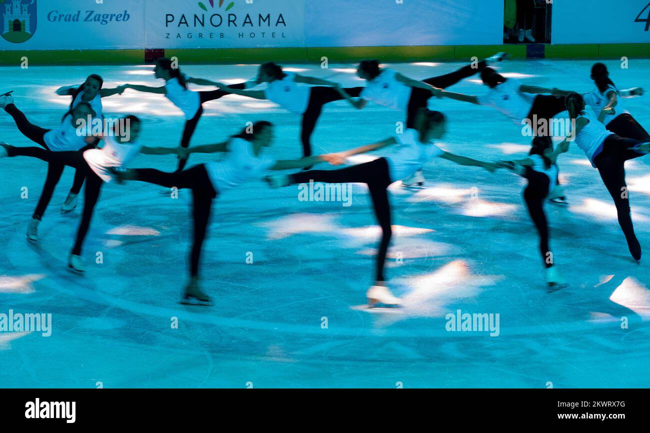 04.12.2014., Zagreb Opening ceremony of figure skating competition