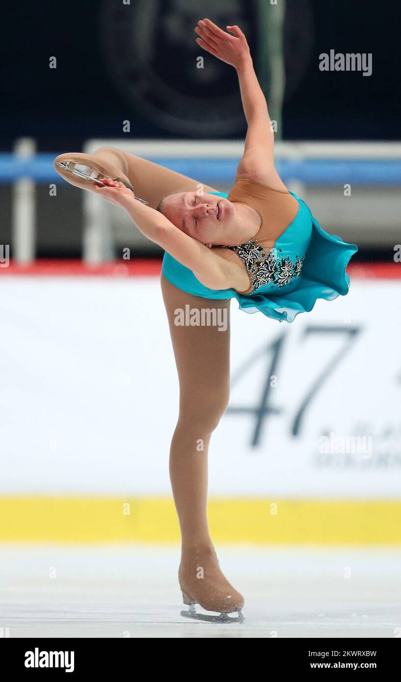 05.12.2014., Zagreb, Croatia Figure skating competition The Golden Spin. Women short programme