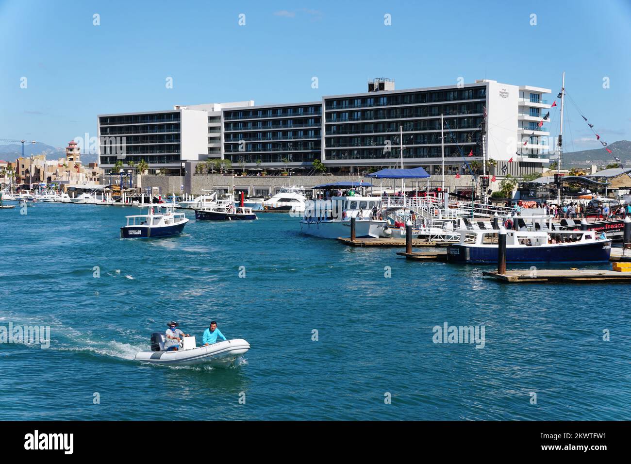 Cabo San Lucas, Mexico - November 7, 2022 - The ports where tender ...
