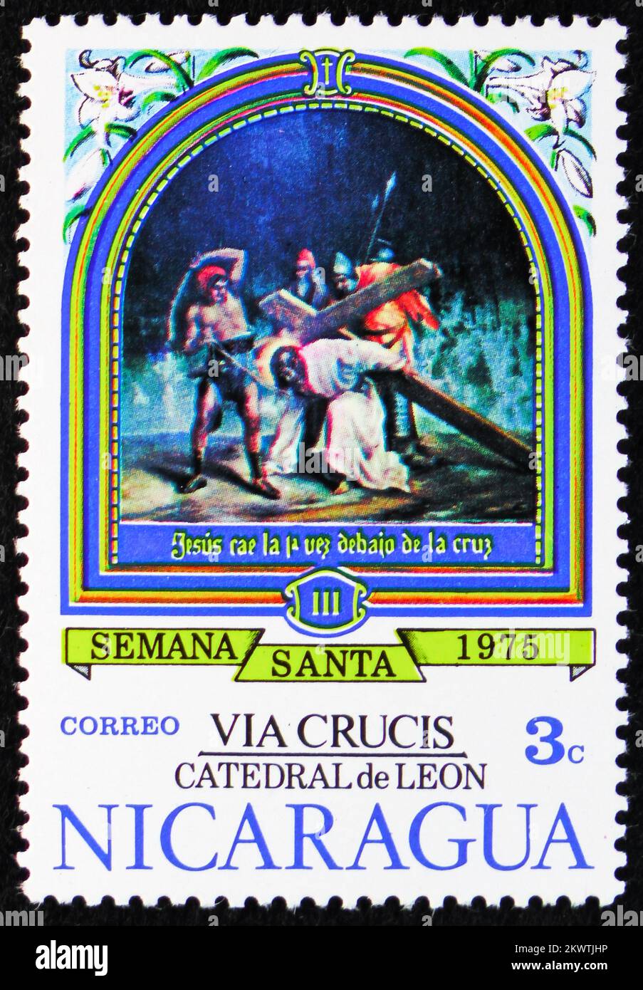 moscow-russia-october-29-2022-postage-stamp-printed-in-nicaragua